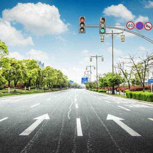 Anti-Skid Road Treatment